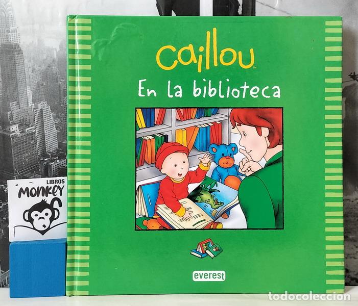 Libros: Caillou en la biblioteca - Johanne Mercier - Foto 1