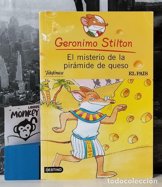 Libros: El misterio de la pir&aacute;mide de queso - Geronimo Stilton - Foto 1