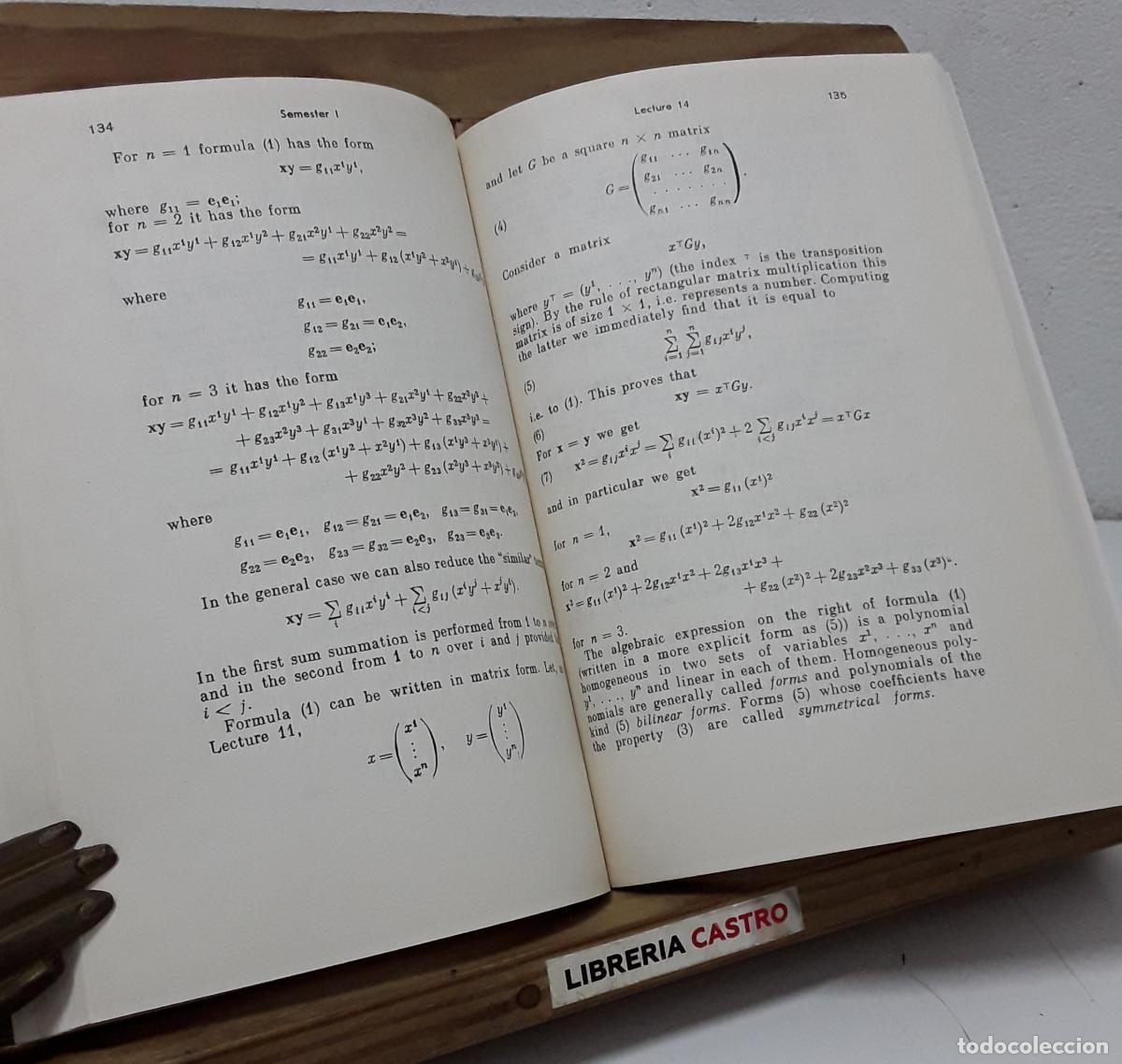 Libros: Analytic Geometry. Semester I - M. Postnikov. - Foto 2