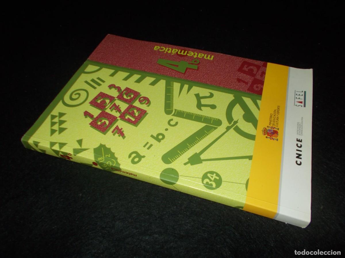 Libros: MATEM&Aacute;TICA 4B. CNICE-SAFEL 2004. Matem&aacute;ticas. Libro. Con Tiras de Comic Mafalda - Foto 9