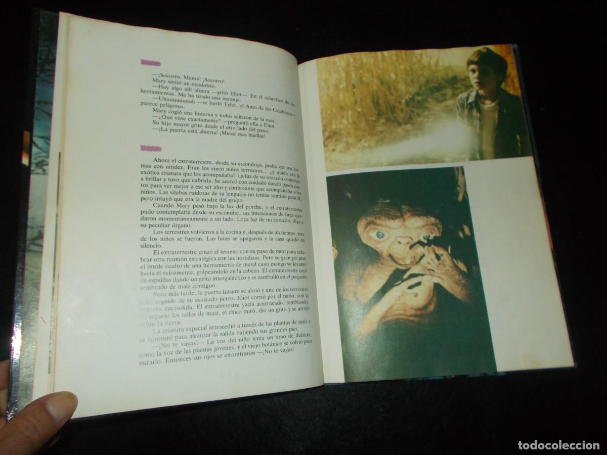 Libros: E.T. EL EXTRATERRESTRE. El Libro de la Pel&iacute;cula. C&iacute;rculo de Lectores 1983 - Foto 3