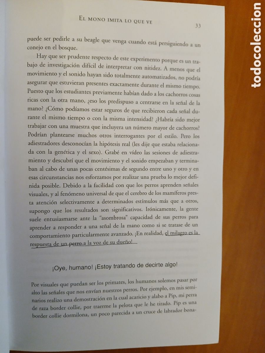 Libros: Al otro extremo de la correa. Patricia B. McConnell. - Foto 7