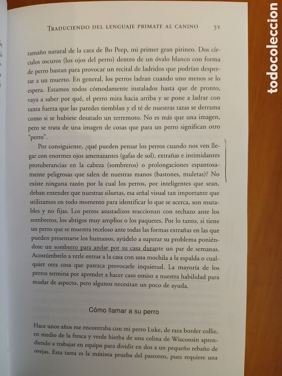 Libros: Al otro extremo de la correa. Patricia B. McConnell. - Foto 8