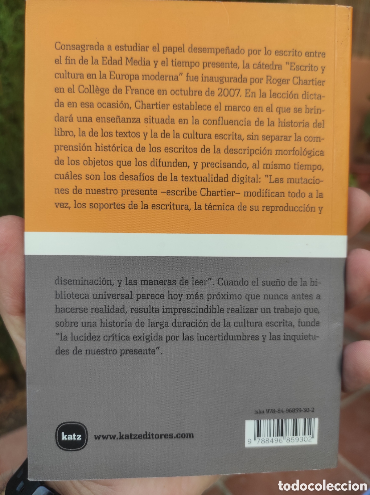 Libros: Escuchar a los muertos con los ojos - Roger Chartier - Foto 2