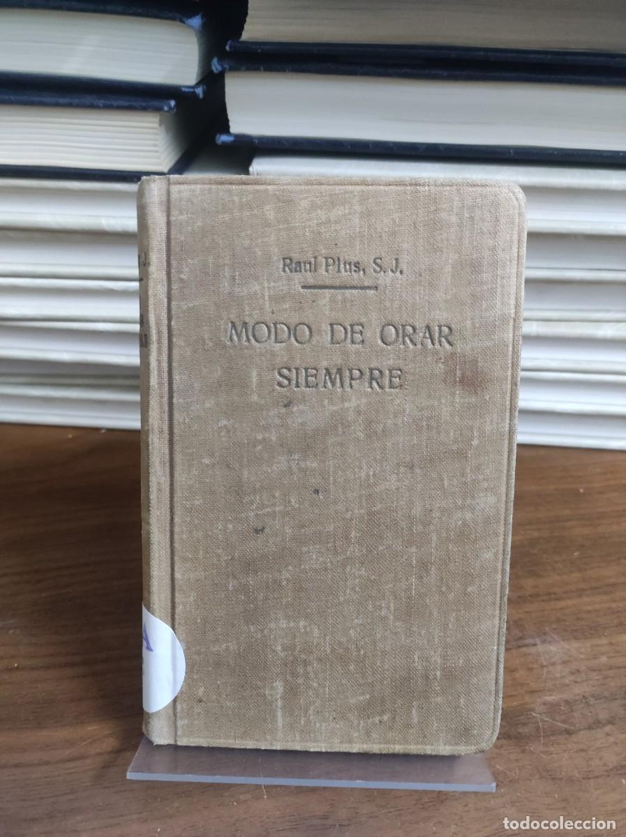 Libros: MODO DE ORAR SIEMPRE RAUL PLUS - Foto 1