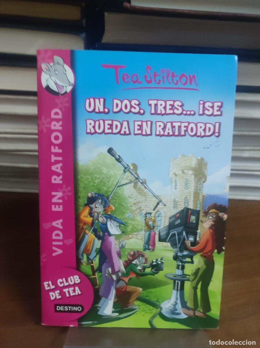 Libros: UN DOS TRES SE RUEDA EN RATFORD TEA STILTON - Foto 1
