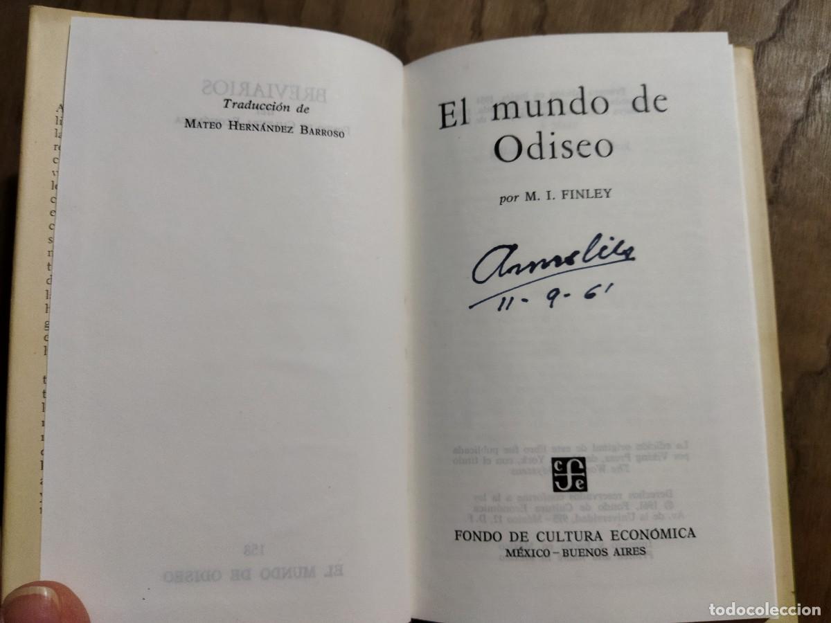 Libros: EL MUNDO DE ODISEO - FINLEY , M. I. - Foto 2
