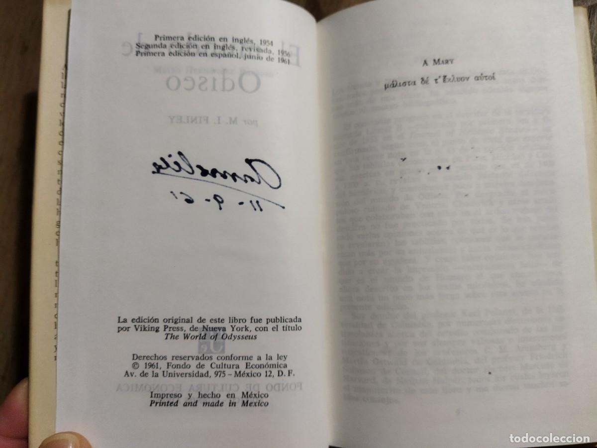 Libros: EL MUNDO DE ODISEO - FINLEY , M. I. - Foto 3