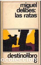 Libros: LAS RATAS - MIGUEL DELIBES - Foto 1