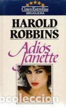 Libros: ADIOS JANETTE - HAROLD ROBBINS - Foto 1