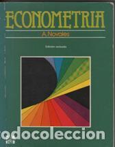 Libros: ECONOMETRIA - A. NOVALES - Foto 1