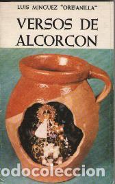 Libros: VERSOS DE ALCORCON - LUIS MINGUEZ OREJANILLA - Foto 1