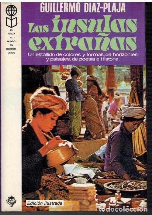 Libros: LAS INSULAS EXTRA&Ntilde;AS - GUILLERMO DIAZ PLAJA - Foto 1