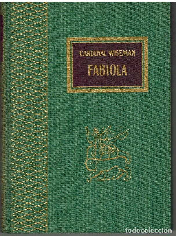 Libros: FABIOLA - CARDENAL WISEMAN - Foto 1