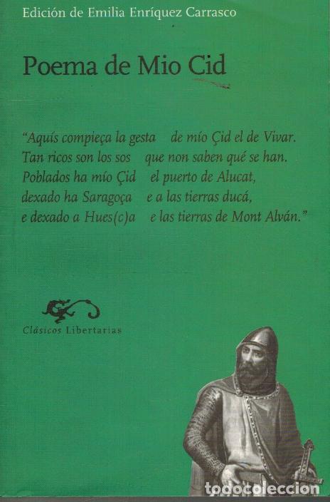 Libros: POEMA DE MIO CID - ANONIMO - Foto 1