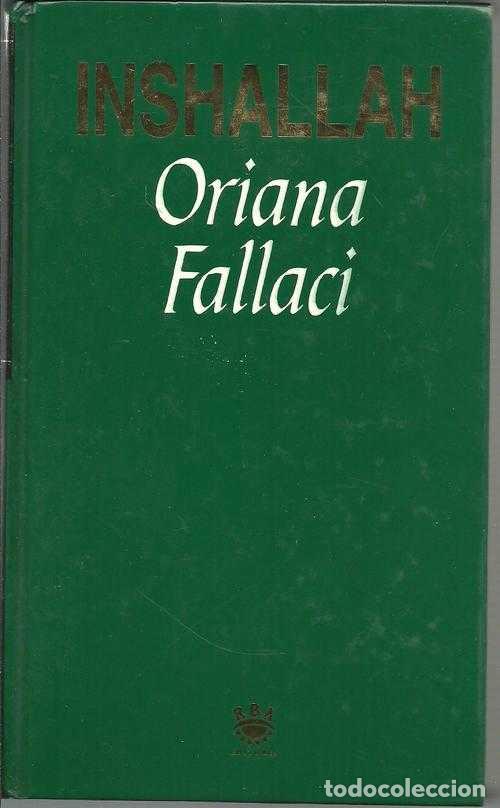 Libros: INSHALLAH - ORIANA FALLACI - Foto 1