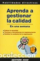 Libros: APRENDA A GESTIONAR LA CALIDAD EN UNA SEMANA - JOHN MACDONALD - Foto 1