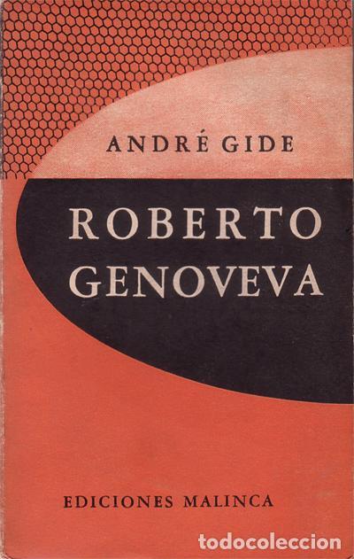 Libros: ROBERTO GENOVEVA - ANDRE GIDE - Foto 1