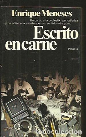 Libros: ESCRITO EN CARNE - ENRIQUE MENESES - Foto 1