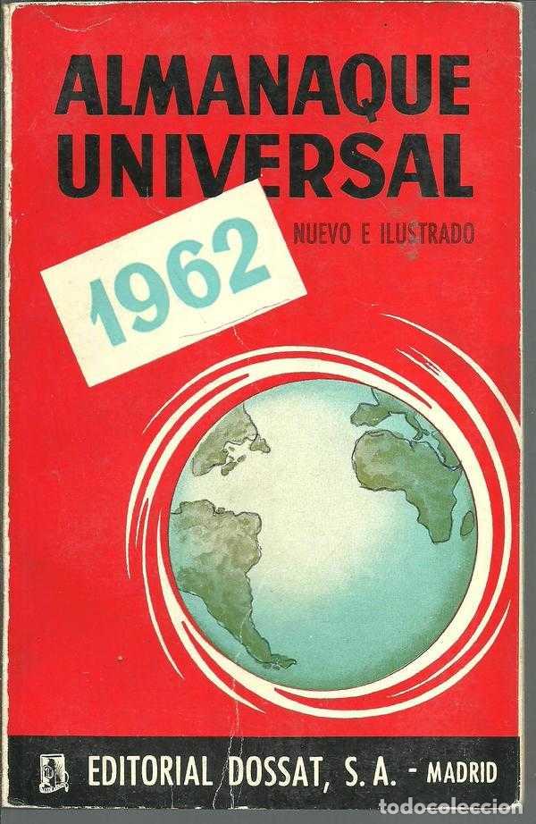 Libros: ALMANAQUE UNIVERSAL 1962 - VVAA - Foto 1