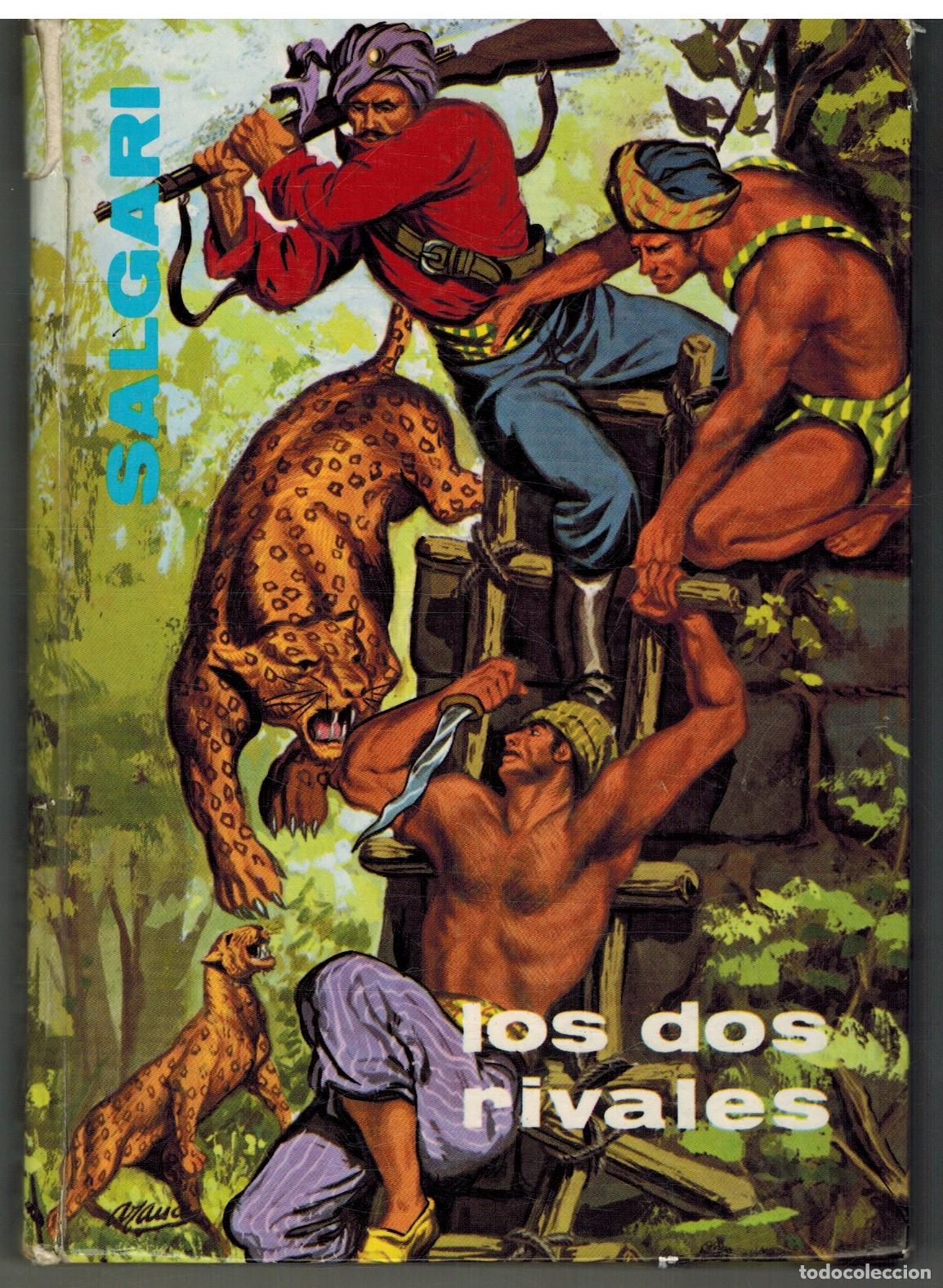 Libros: LOS DOS RIVALES - EMILIO SALGARI - Foto 1