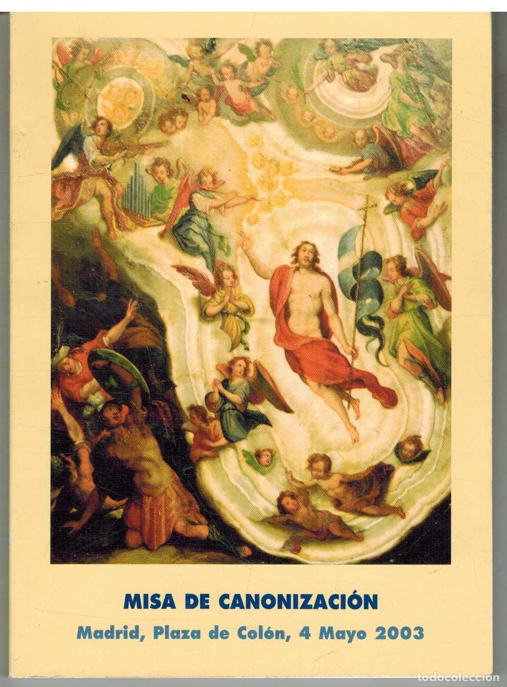 Livros em segunda m&atilde;o: MISA DE CANONIZACION - VARIOS AUTORES