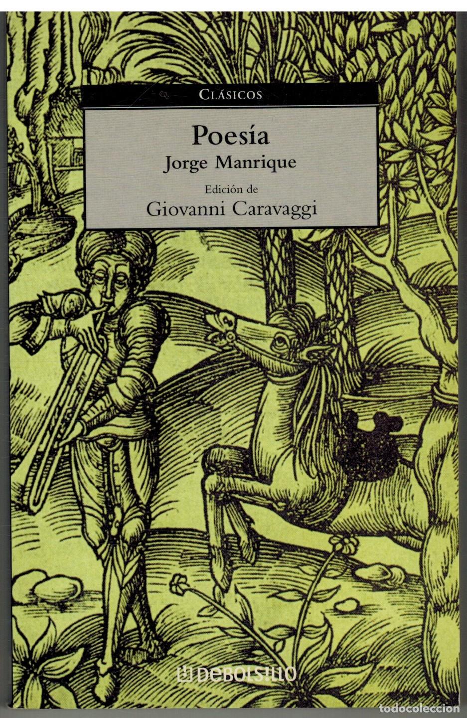 Libros: POESIA - JORGE MANRIQUE - Foto 1