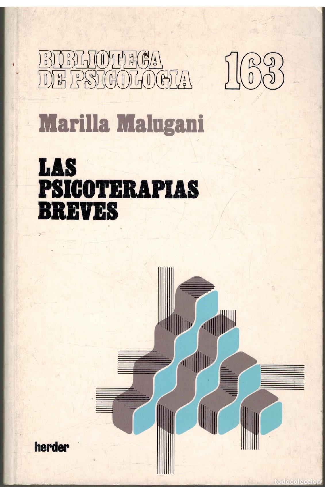 Libros: LAS PSICOTERAPIAS BREVES - MARILLA MALUGANI - Foto 1