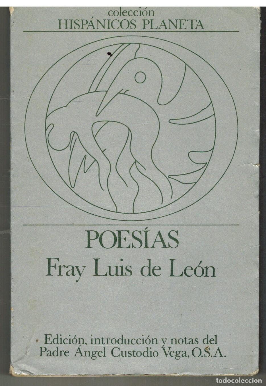 Libros: POESIAS - FRAY LUIS DE LEON - Foto 1