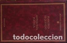 Libros: ANTOLOGIA POETICA - FRANCISCO DE QUEVEDO - Foto 1