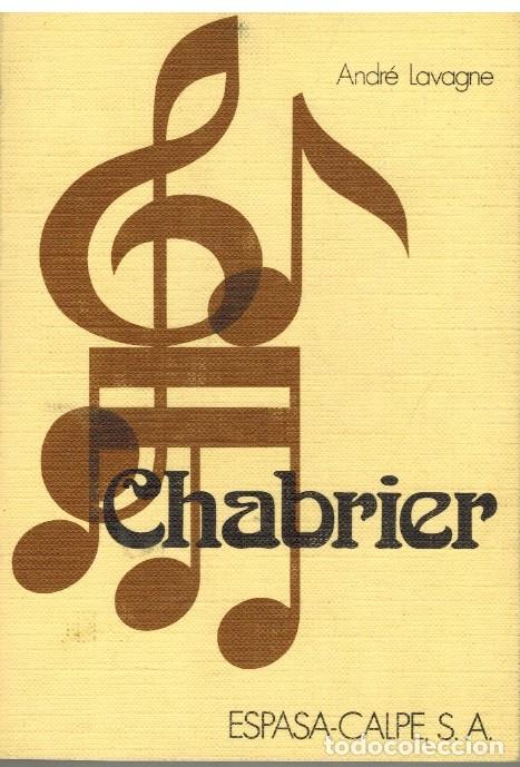 Libros: CHABRIER - ANDRE LAVAGNE - Foto 1