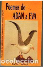 Libros: POEMAS DE ADAN A EVA - RAFAEL MAYOR - Foto 1