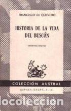 Libros: HISTORIA DE LA VIDA DEL BUSCON - FRANCISCO DE QUEVEDO - Foto 1