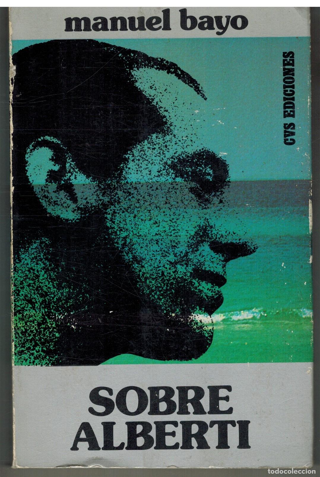 Libros: SOBRE ALBERTI - MANUEL BAYO - Foto 1