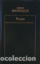 Libros: POESIA - JORGE MANRIQUE - Foto 1
