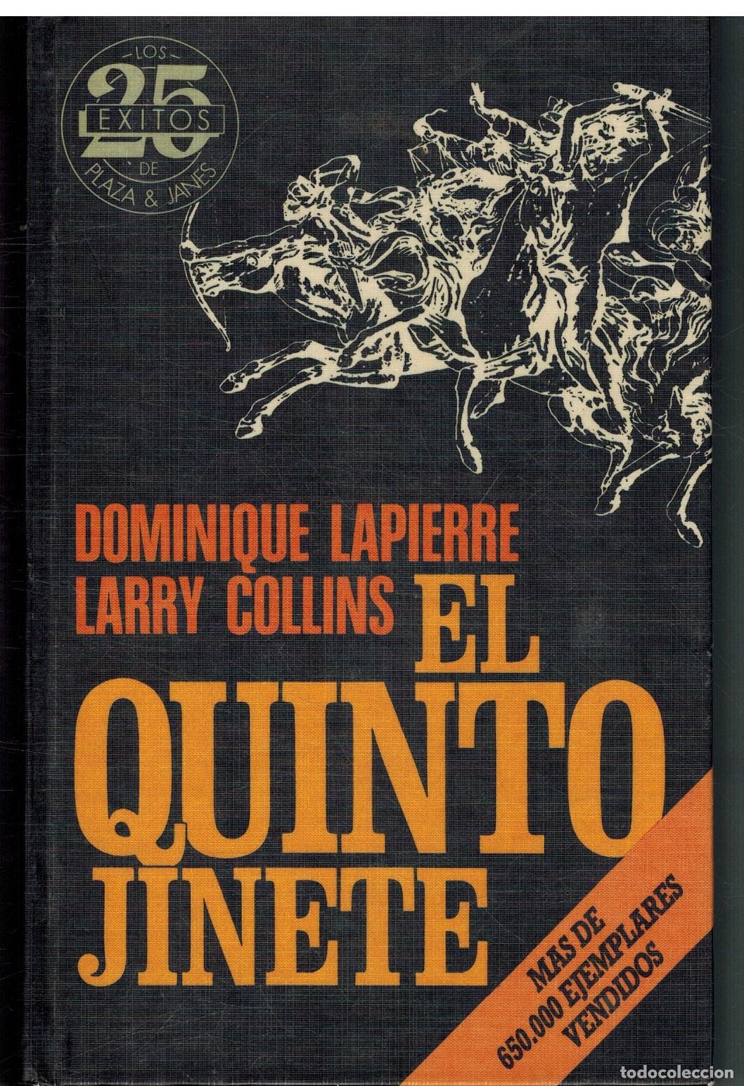 Libros: EL QUINTO JINETE - DOMINIQUE LAPIERRE Y LARRY COLLINS - Foto 1