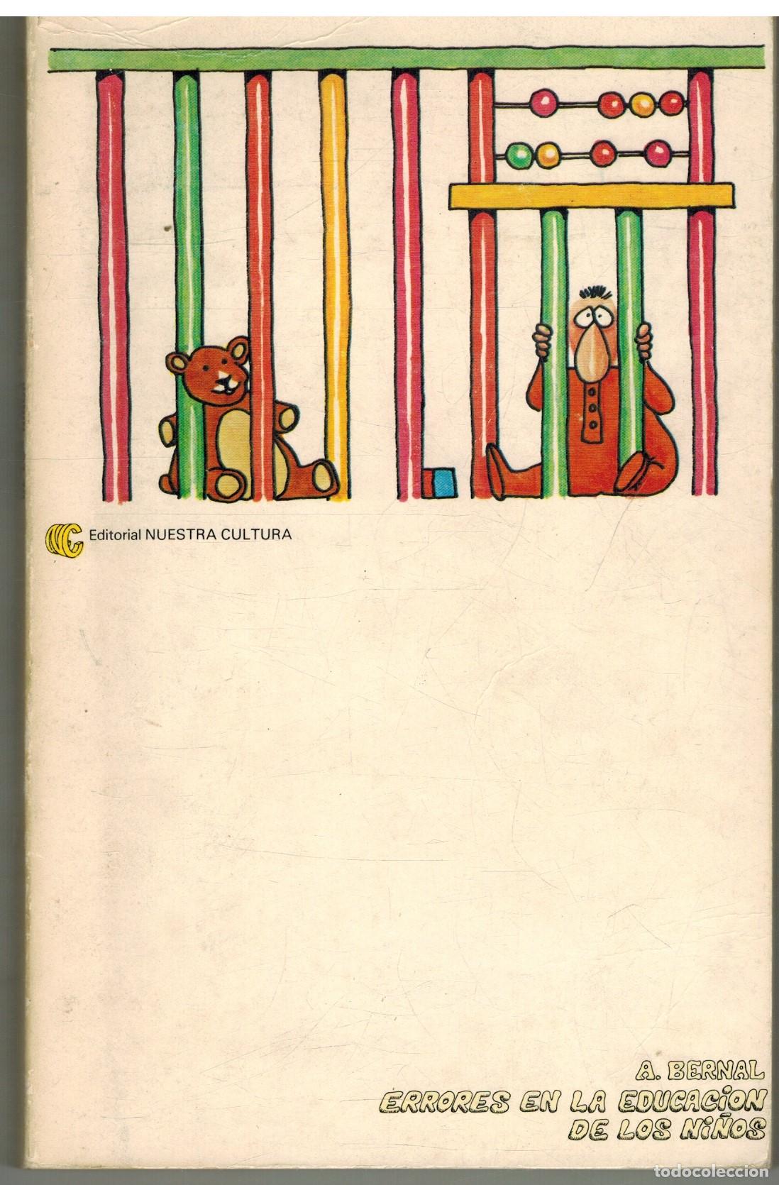 Libros: ERRORES EN LA EDUCACION DE LOS NI&Ntilde;OS - ALFONSO BERNAL - Foto 1