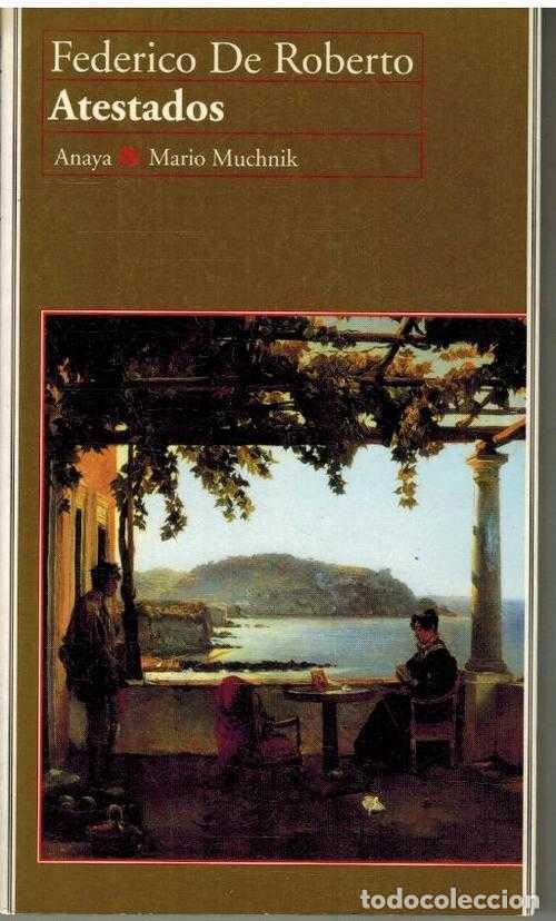 Libros: ATESTADOS - FEDERICO DE ROBERTO - Foto 1