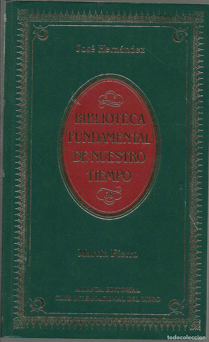 Libros: MARTIN FIERRO - JOSE HERNANDEZ - Foto 1