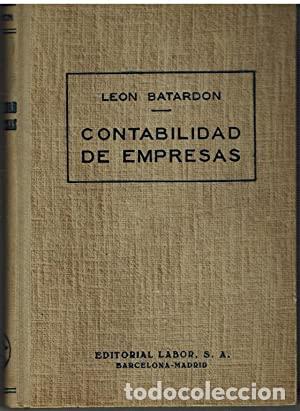 Libros: CONTABILIDAD DE EMPRESAS - LEON BATARDON - Foto 1