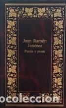 Libros: POESIA Y PROSA - JUAN RAMON JIMENEZ - Foto 1
