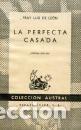 Libros: LA PERFECTA CASADA - FRAY LUIS DE LEON - Foto 1