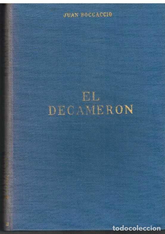 Libros: EL DECAMERON - JUAN BOCCACCIO - Foto 1