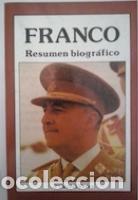 Libros: FRANCO. RESUMEN BIOGRAFICO - FRANCISCO CAUDET YARZA - Foto 1