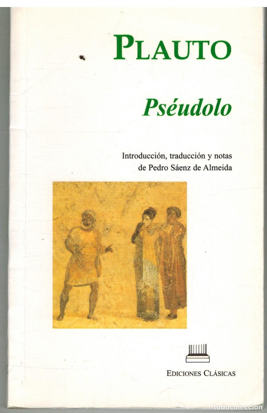 Libros: PSEUDOLO - PLAUTO - Foto 1