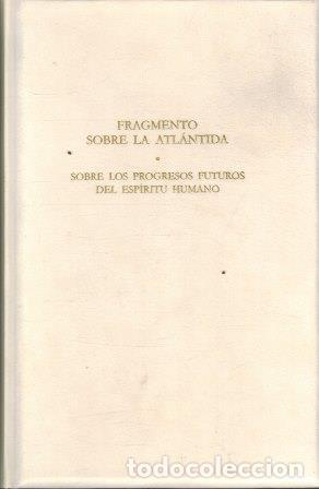 Libros: FRAGMENTO SOBRE LA ATLANTIDAD - CONDORCET - Foto 1