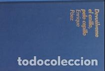 Libros: DEVUELVEME EL ANILLO, PELO CEPILLO - ENRIQUE PAEZ - Foto 1