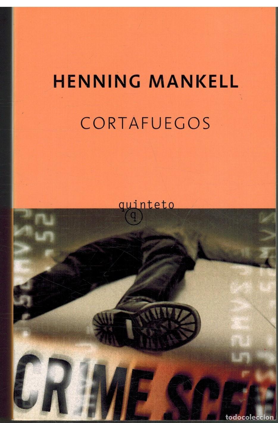 Libros: CORTAFUEGOS - HENNING MANKELL - Foto 1