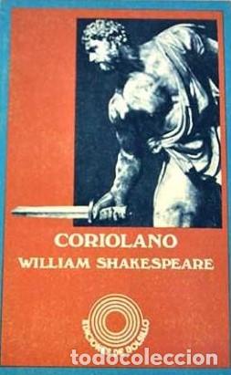Libros: CORIOLANO - WILLIAM SHAKESPEARE - Foto 1