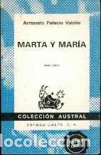Libros: MARTA Y MARIA - ARMANDO PALACIO VALDES - Foto 1